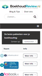 Mobile Screenshot of boekhoudreview.nl